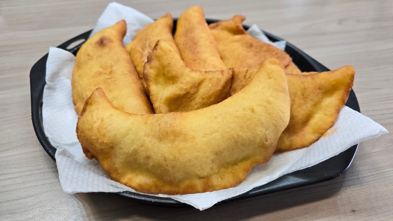 PANZEROTTI PUGLIESI RICETTA ORIGINALE con semola rimacinata SOFFICI e LEGGERI sono IRRESISTIBILI