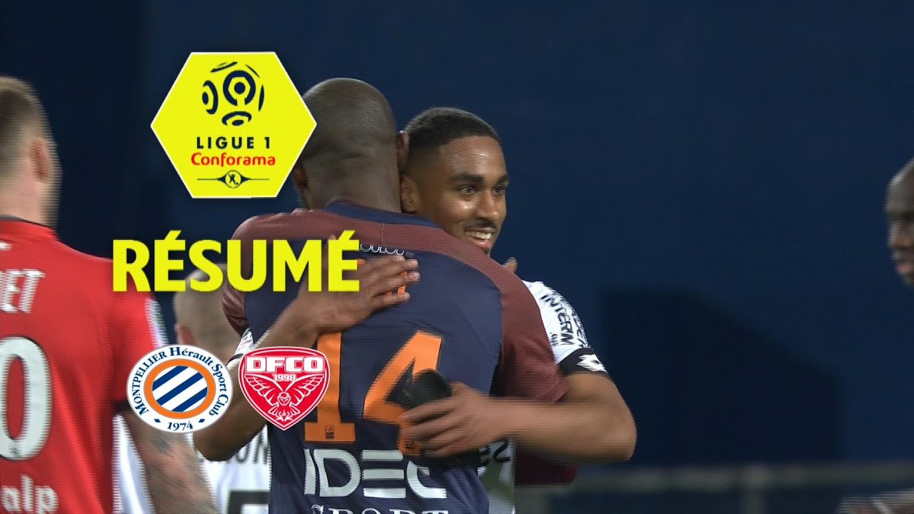 Montpellier Hérault SC - Dijon FCO ( 2-2 ) - Résumé - (MHSC - DFCO) / 2017-18