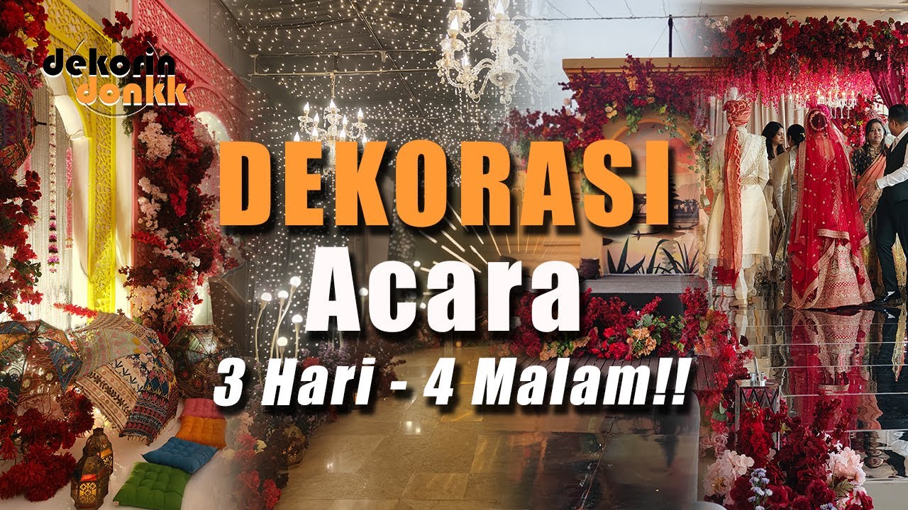 Dekorin Donkk #Eps 21 Dekorasi 3 Hari 4 Malam
