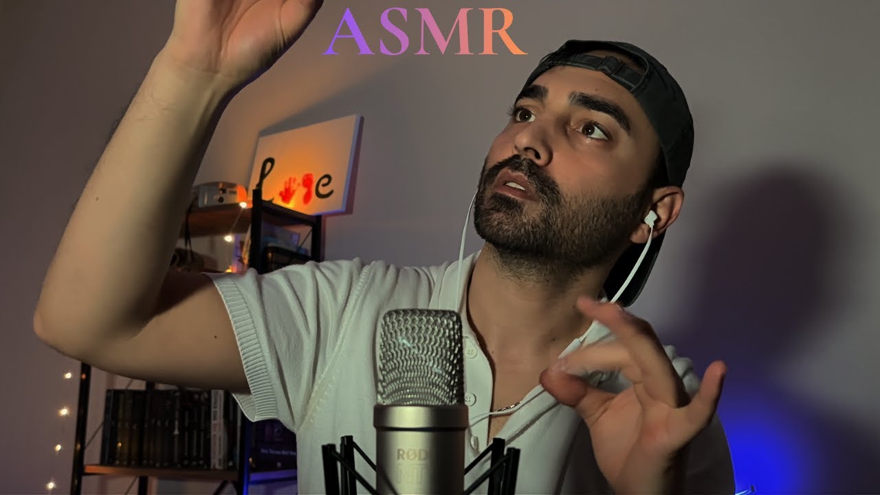 ASMR Агрессивное поглаживание пальцев | Триггеры быстрого постукивания