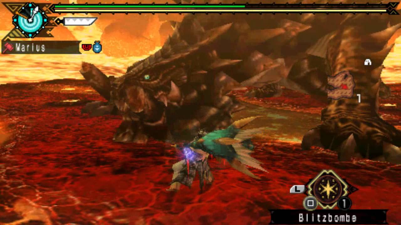 【MHP3rd】Akantor [HR6] Solo With ~Hammer~ 