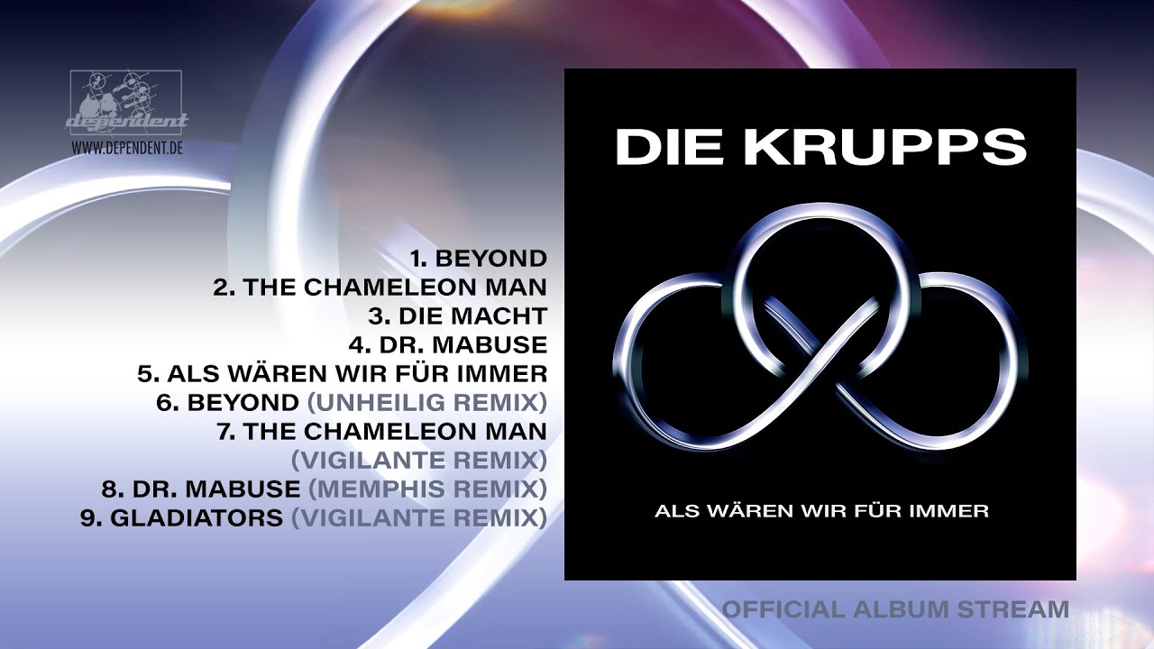 Die Krupps - Als wären wir für immer [Full Album Player]