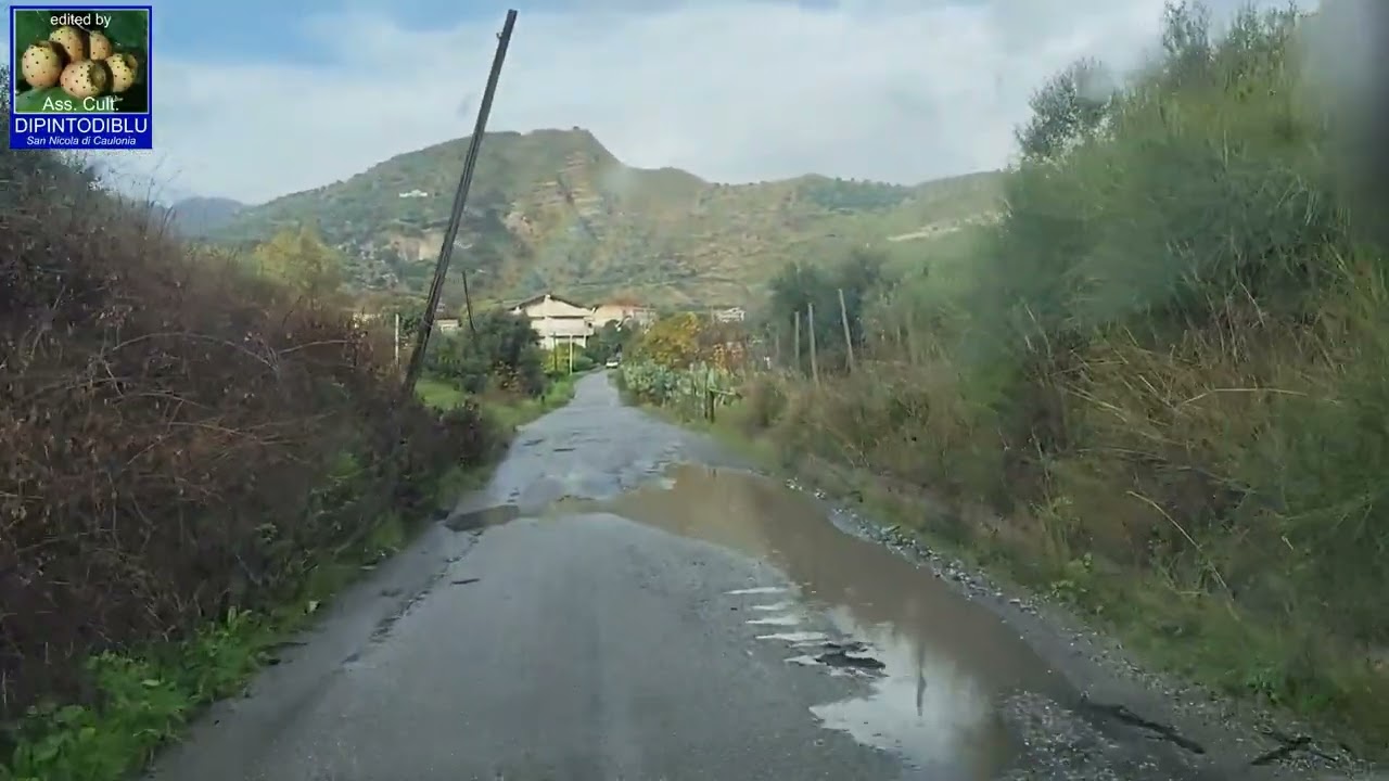 Pioggia e buche   8 gennaio  2026