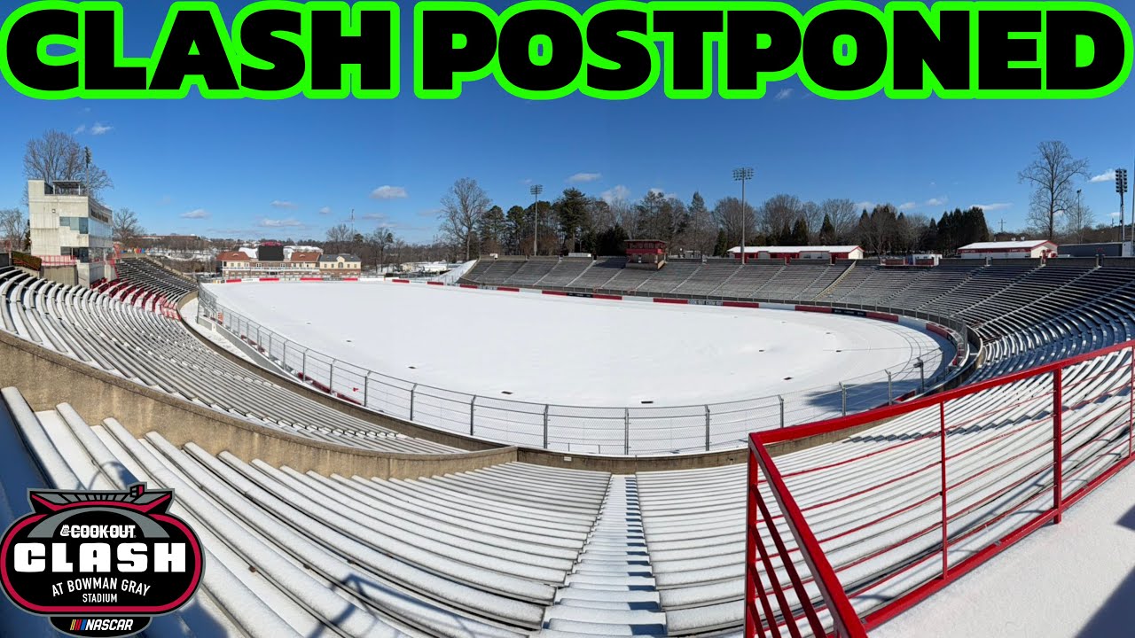 Срочная новость: Турнир The Clash at Bowman Gray перенесен на понедельник, начало в 18:00 по вост...