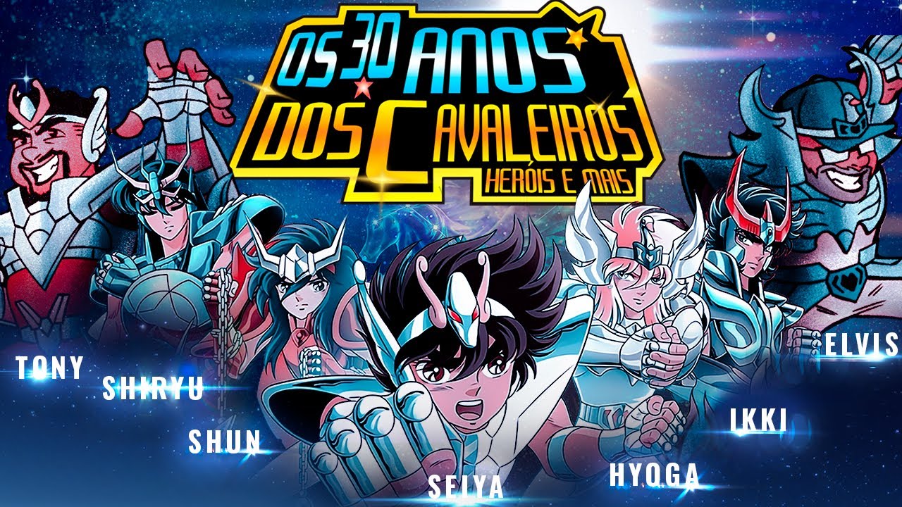 30 ANOS DO DESENHO QUE MUDOU O BRASIL - CAVALEIROS DO ZODÍACO  @einerdtv @LinhagemGeekTV