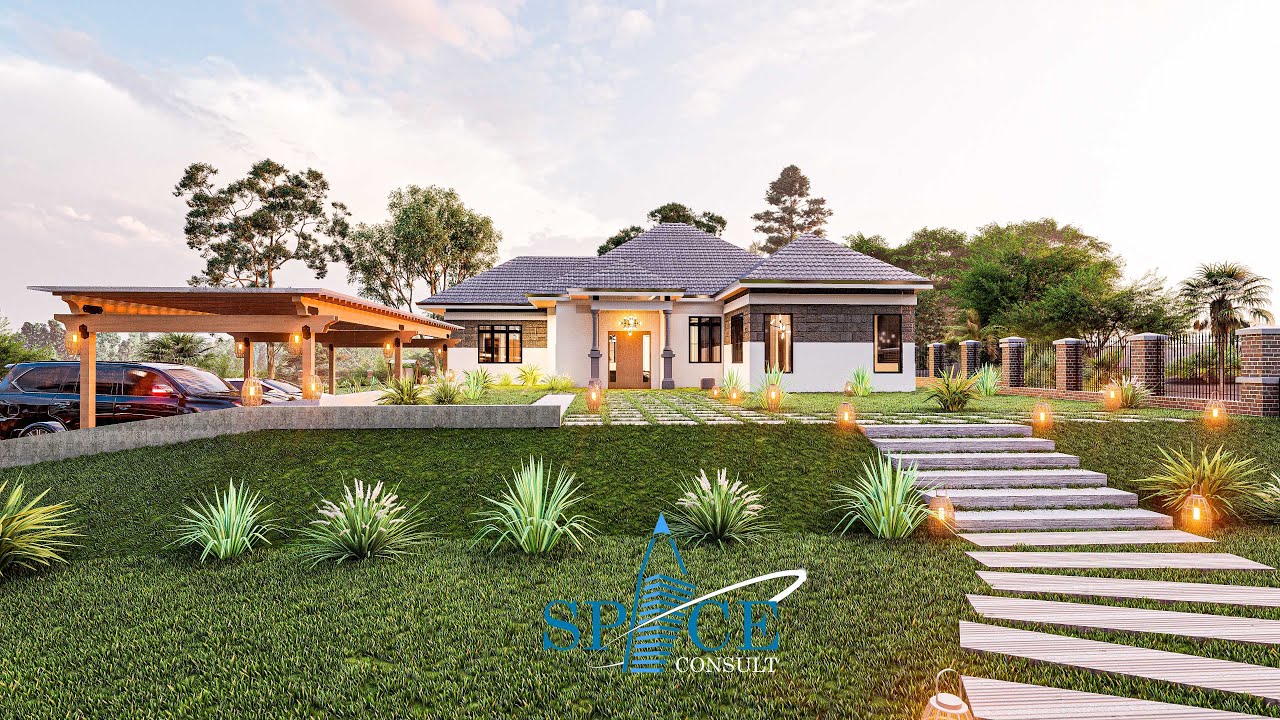 Machakos Residential Design Landscaping 3D animation