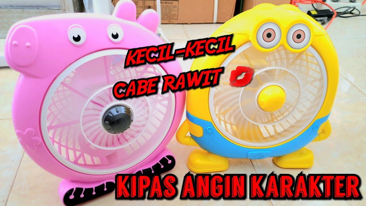 Kipas Angin Karakter | Bright-G Deskfan | Imut Lucu Kuat Anginnya