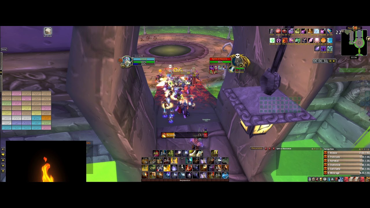[TL] Naxxramas Speedrun - 1h 13min - Mage POV - Feb 9th