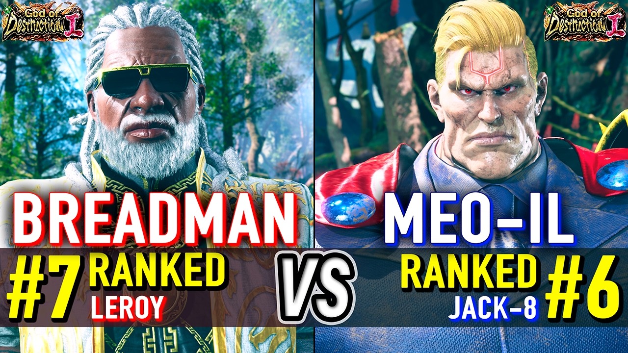 T8 🔥 BREADMAN (#7 Ranked Leroy) vs MEO-IL (#6 Ranked Jack-8) 🔥 Tekken 8 High Level Gameplay