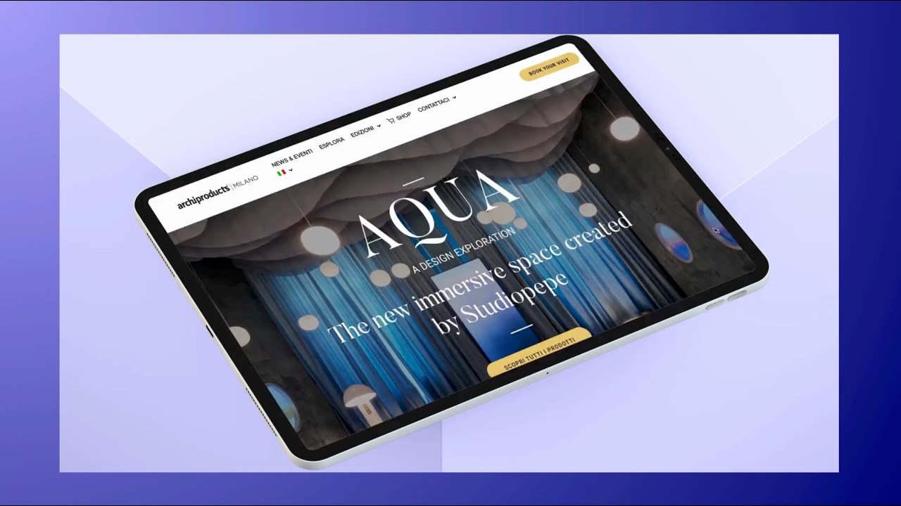 Archiproducts Milano 2024 - Acqua Experience - Virtual Tour
