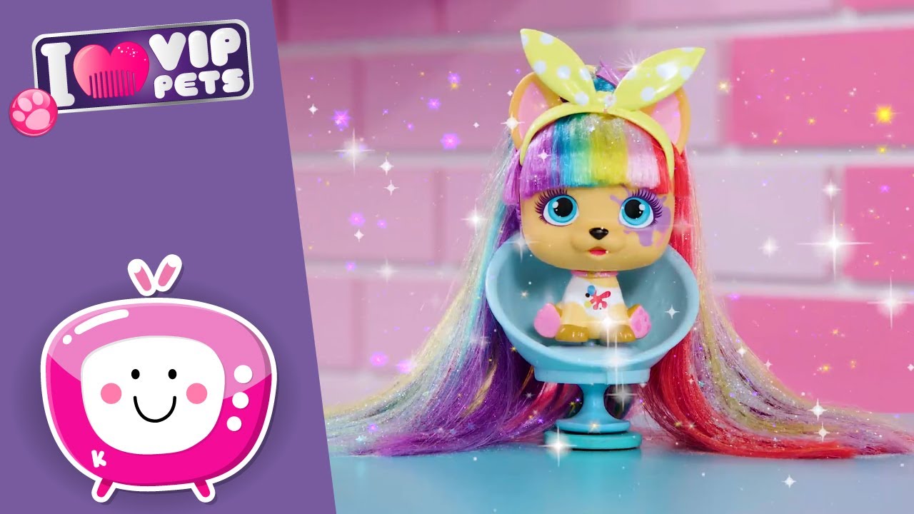 L’exposition d’ALEXIA 🎨🌈 VIP PETS 🌈 Salon de coiffure de Fabio & Fabia 💇🏼 Vidéos pour enfants