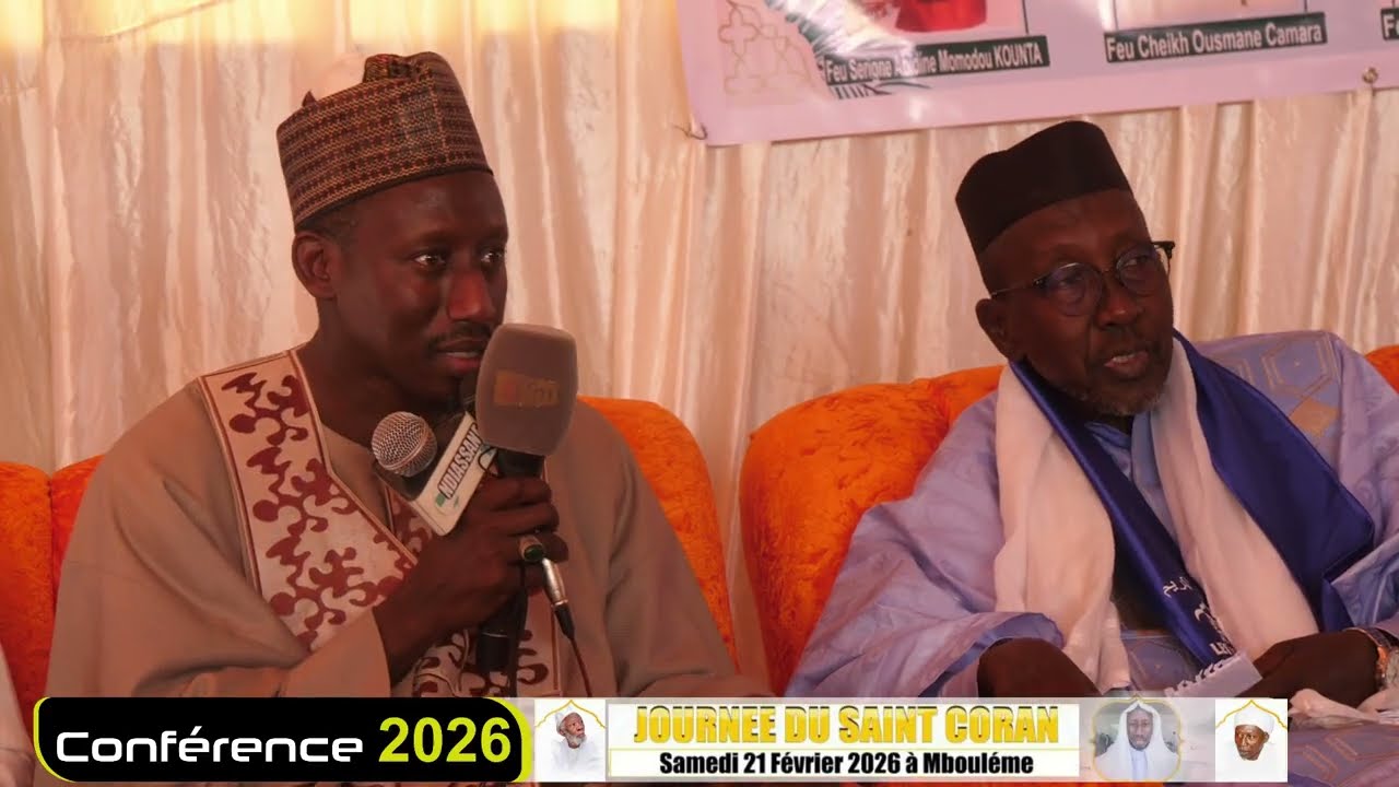 Conférence serigne Hamdi Kounta:kaddu remerciment. 
