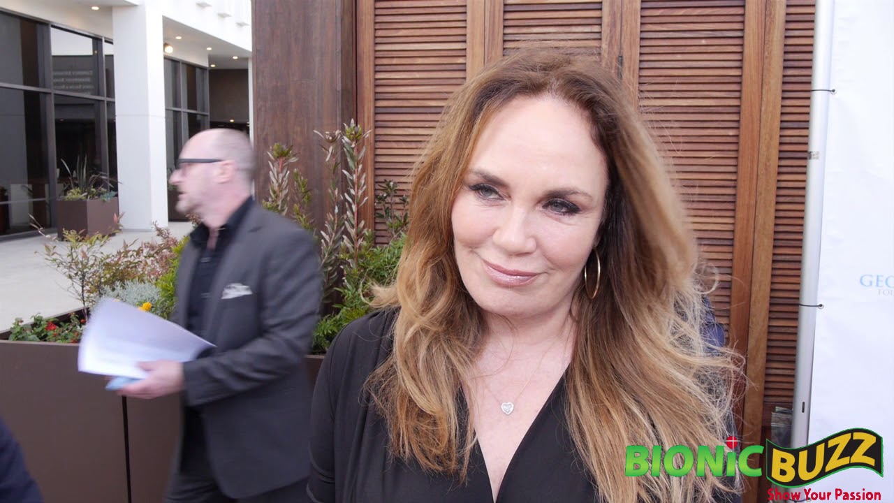 Catherine Bach Interview at George Lopez Celebrity Golf Classic Pre-Party
