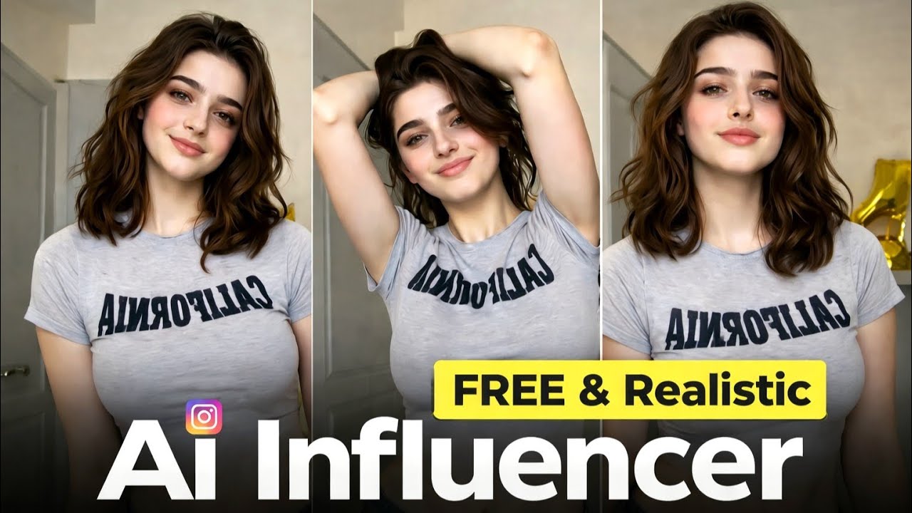 How to Create Al Influencer For FREE ! Hyper Realistic Al Influencer 🔥