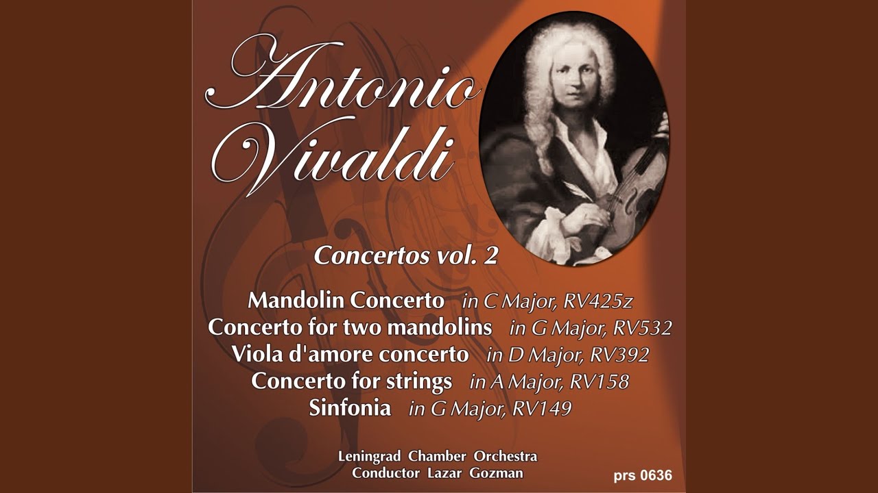 Concerto for Two Mandolins in G Major RV532: 3. Allegro