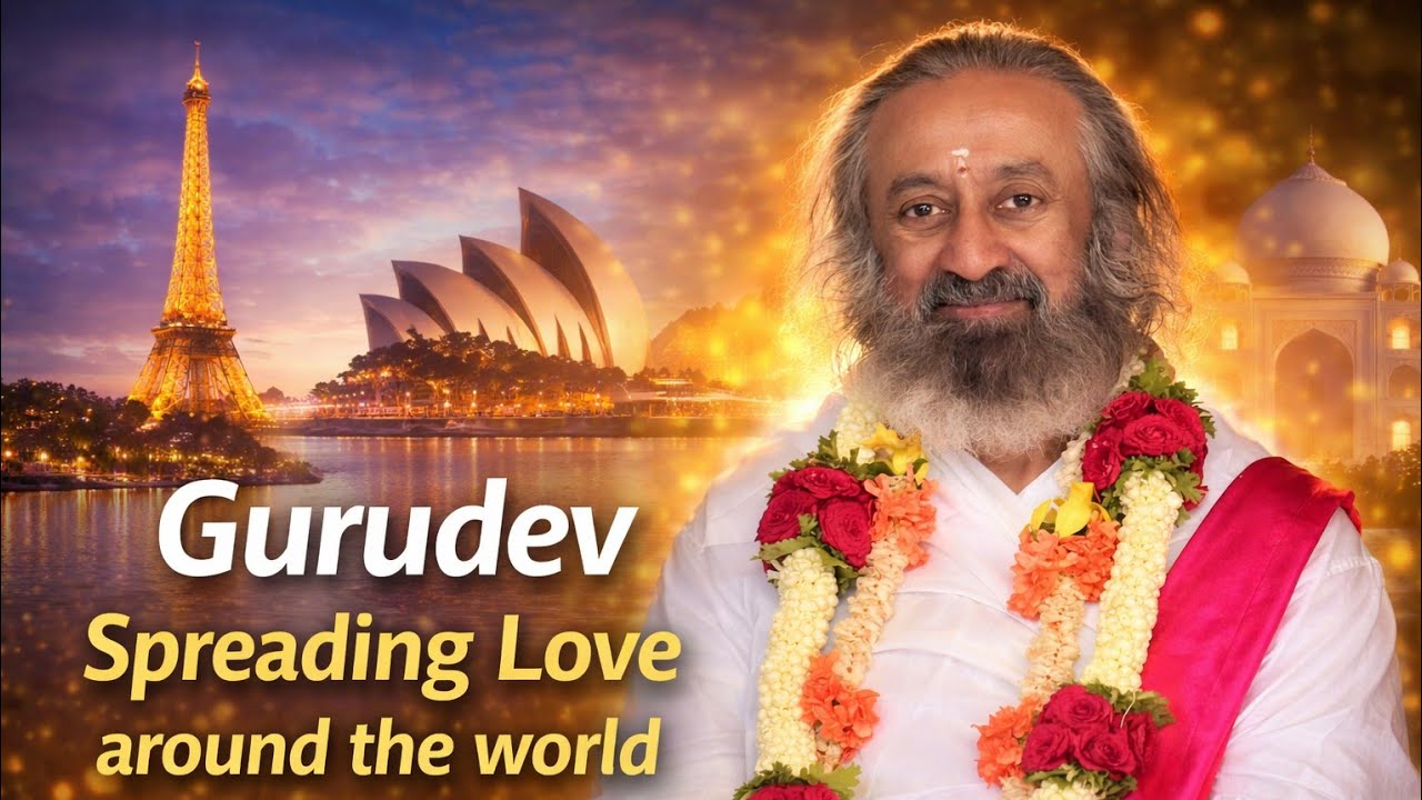 Spreading Love Across the World | Love, Joy & Blessings with Gurudev Sri Sri Ravi Shankar