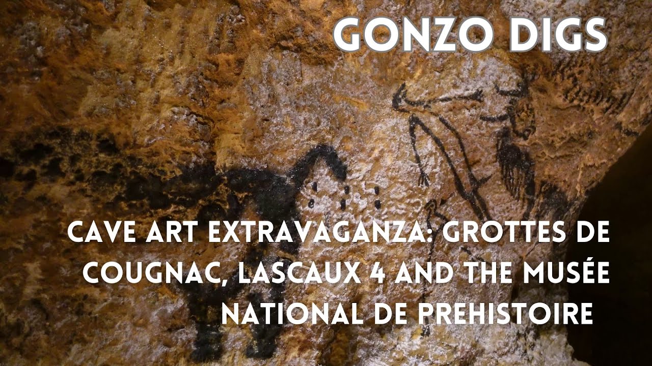 Cave Art Extravaganza: Grottes de Cougnac, Lascaux 4, and the Musée National de Prehistoire