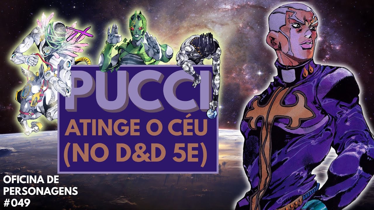 Como Jogar de Enrico Pucci no Dungeons & Dragons (Build de JoJo para D&D 5e)