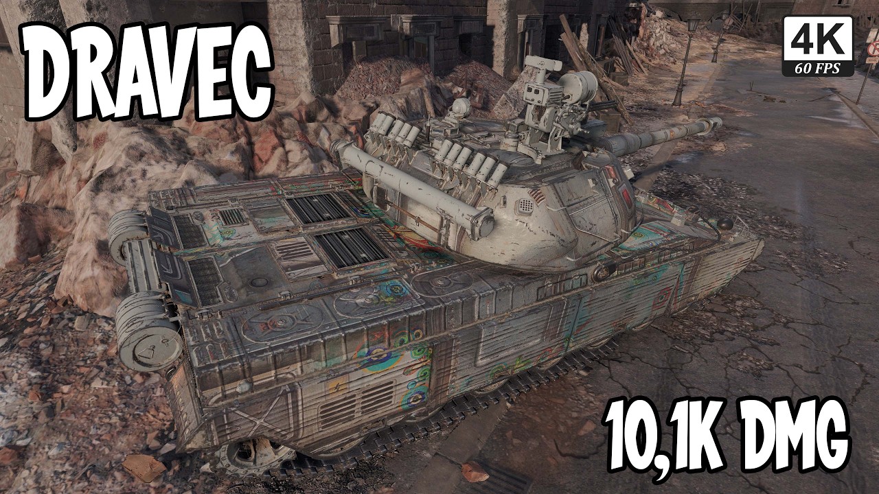 World Of Tanks Dravec 10,1k Damage WOT