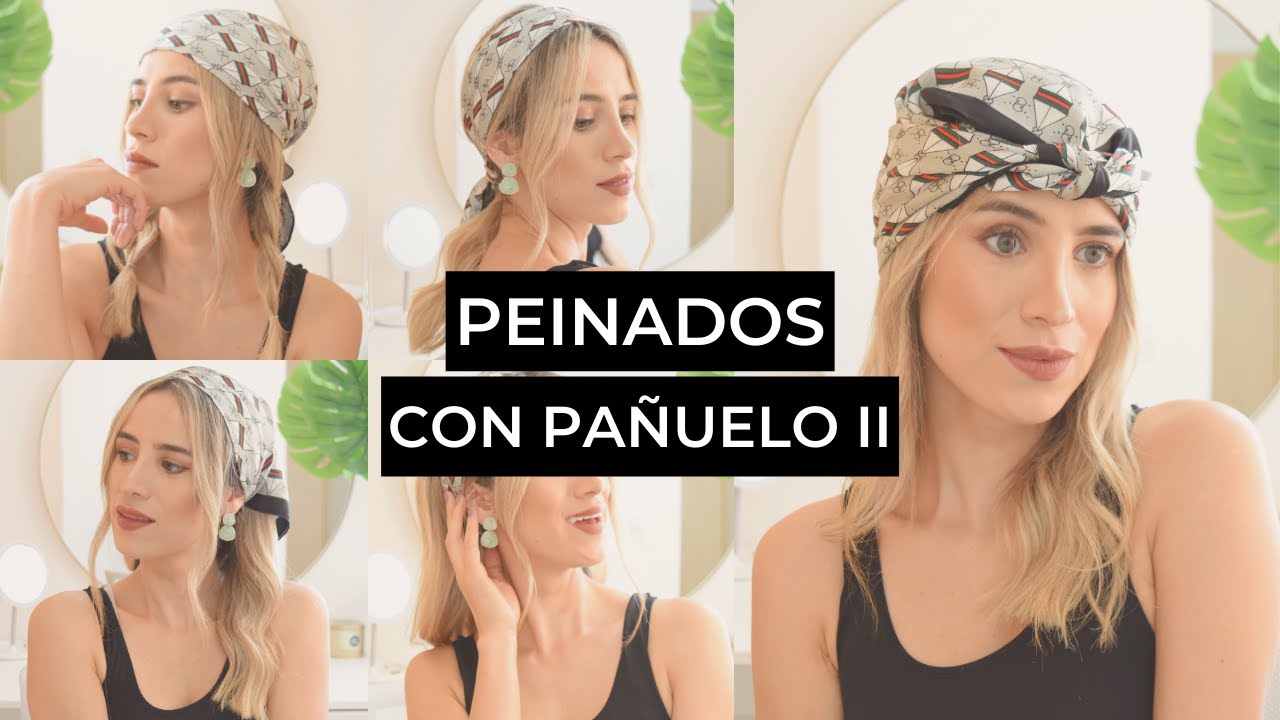 PEINADOS CON PAÑUELO, PAÑOLETA O BANDANA-Parte II | Tierra Rosé.