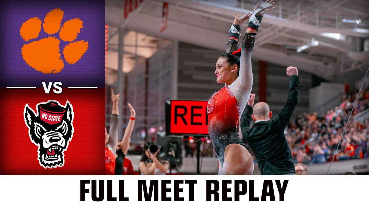 Clemson vs. NC State Full Meet Replay | 2024 ACC Gymnastics
