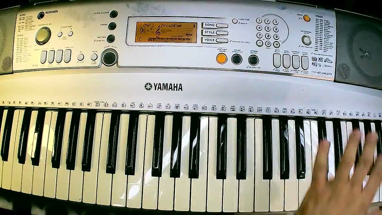 YAMAHA PSR E303 (DEMO songs) part 2/2