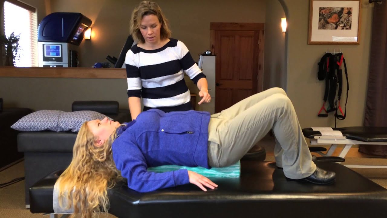 Active Thoracic Mobility Stretch Using a Foam Roller | Pro Physio