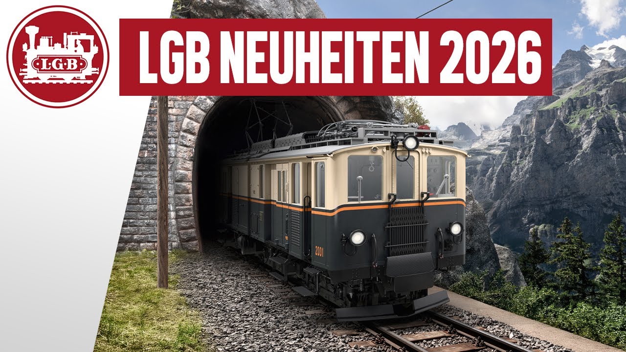 LGB Neuheiten 2026: Highend-Metallmodelle, VW-Bus Draisine & Jubiläen – das sind die Highlights!