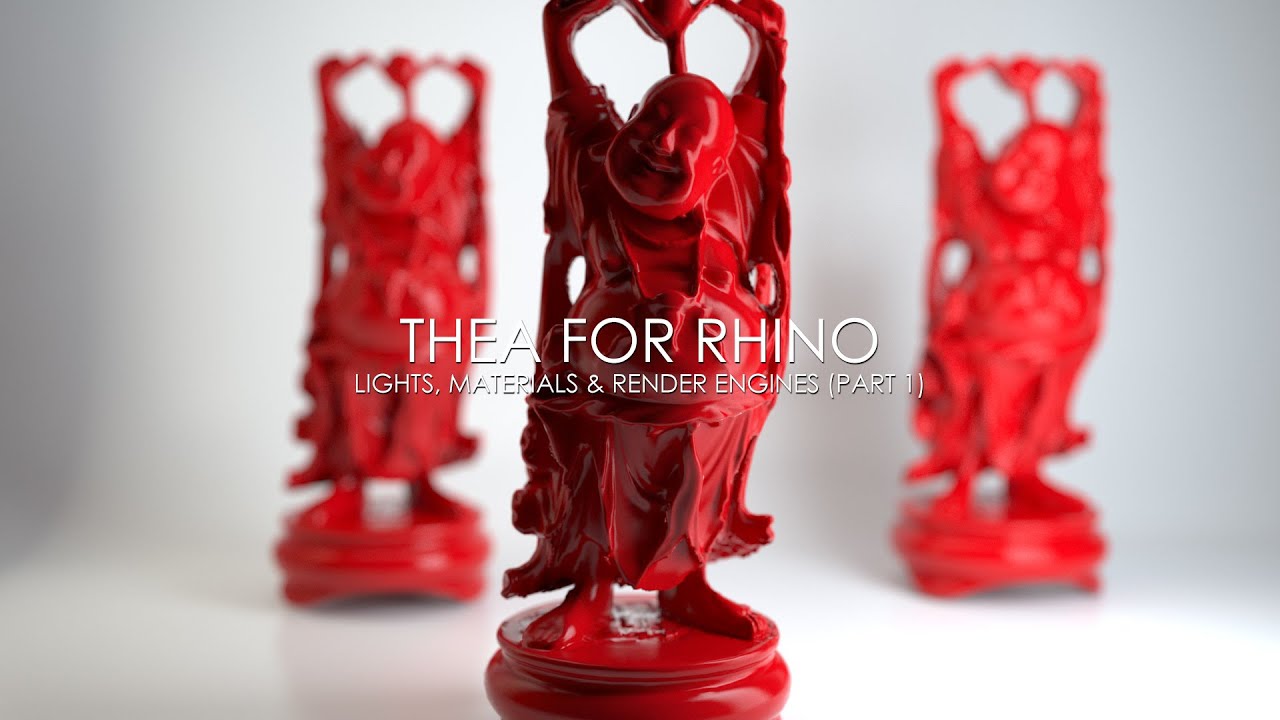 Thea For Rhino: Lights, Materials & Render Engines - Part 1/3