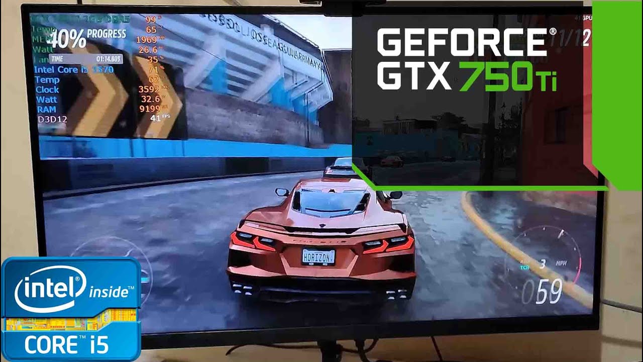 Intel Core i5 3570 GTX 750 Ti 2GB Forza Horizon 5