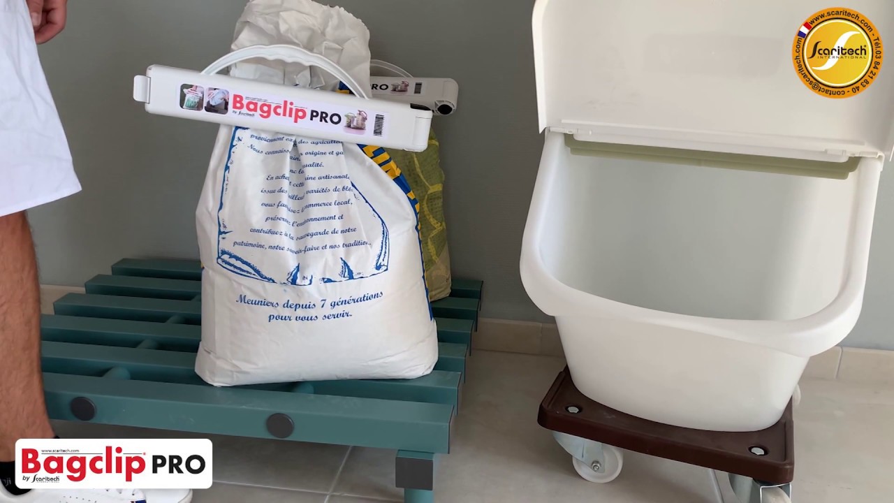PINCE FERME SAC BAGCLIP PRO SCARITECH 2020