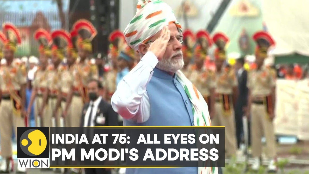 India marks 75 years of Independence Day, PM Modi to address nation from Red Fort | Latest News