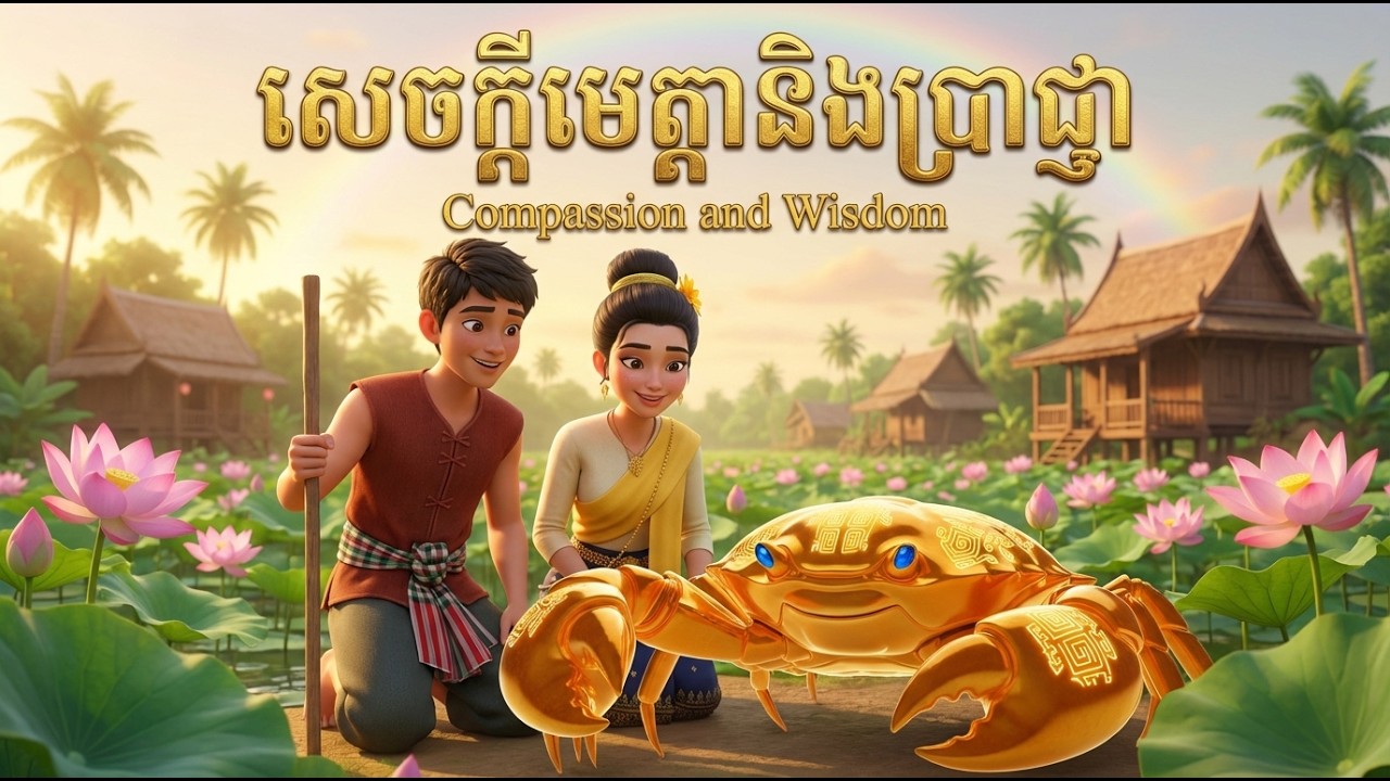 រឿងនិទានសេចក្ដីមេត្តា និងប្រាជ្ញា 3DAnimation2026