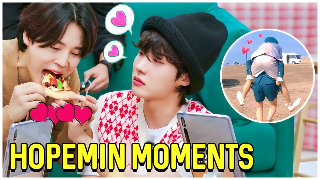 Jimin będący J-Hopes BIG Baby - HopeMin Moments