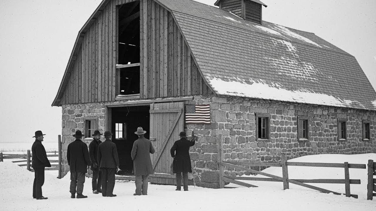 Sie verspotteten ihn,weil er eine Scheune um seine Hütte baute–bis der Winter mit einem Blizzard kam