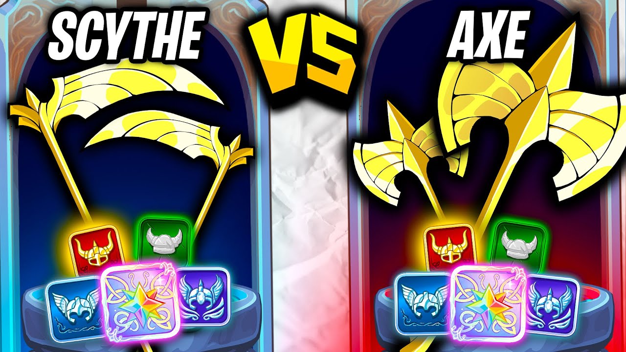 Scythe Mains vs Axe Mains From EVERY Rank in Brawlhalla