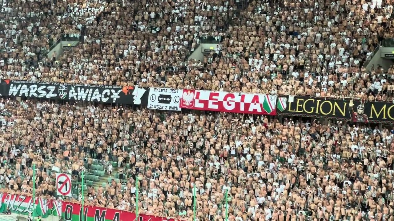 Legia Warszawa vs AEK Larnaka 2-1 | UEFA Europa League 2025 | Żyleta Support Highlights 🔥