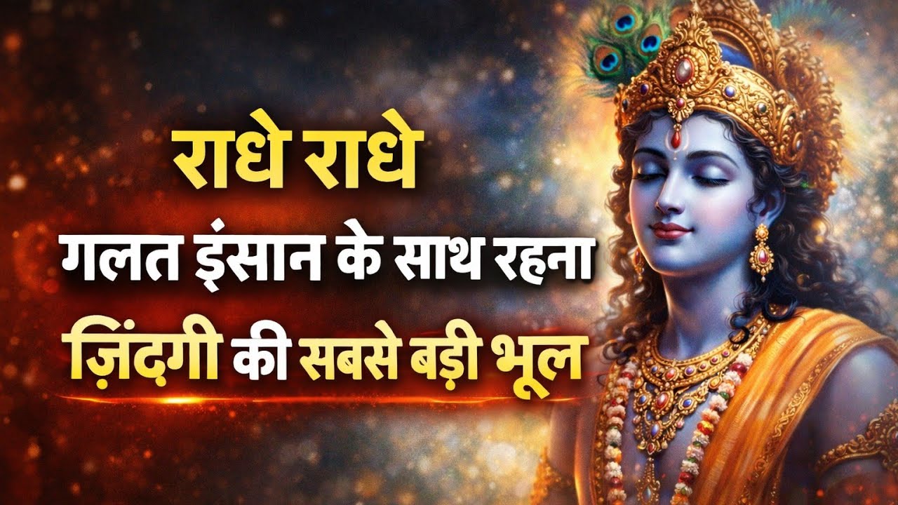 सावधान! गलत इंसान के साथ रहना ज़िंदगी की सबसे बड़ी भूल🙏🏻🙏🏻🙏🏻🙏🏻