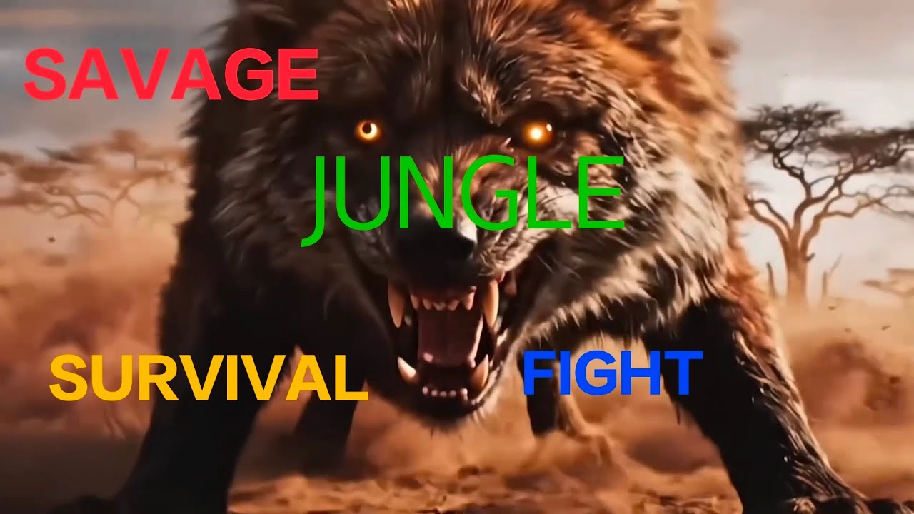 "Primitive Human vs Wild Beast | Savage Jungle Survival Fight!"