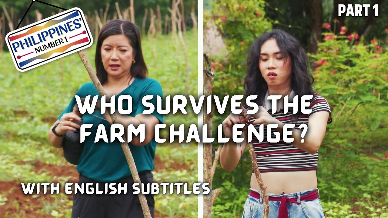 Who Wins the Farm Battle? Kara David vs. Sassa Gurl  (with English subs) | Philippines’ Number 1