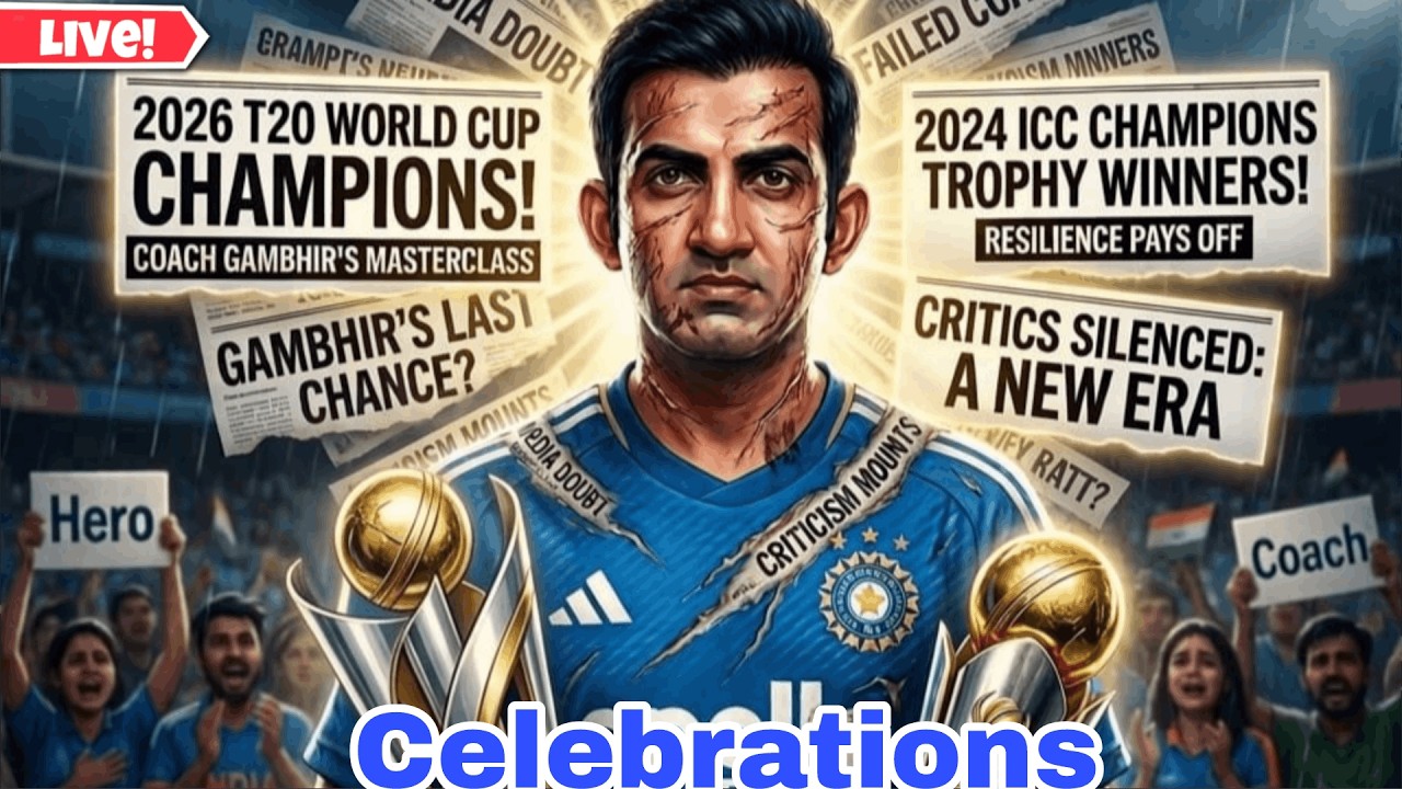 2023 ka Badla Poora! 🏆 India Wins T20 World Cup 2026 LIVE