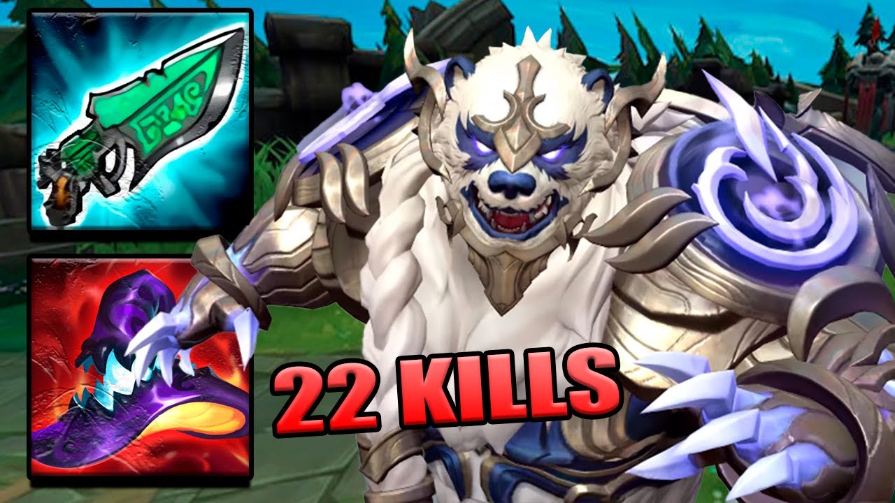 VOLIBEAR FULL AP CON GUNBLADE! LO MAS ABSURDO QUE VAS A VER! ME HAGO UN 1 vs 4!