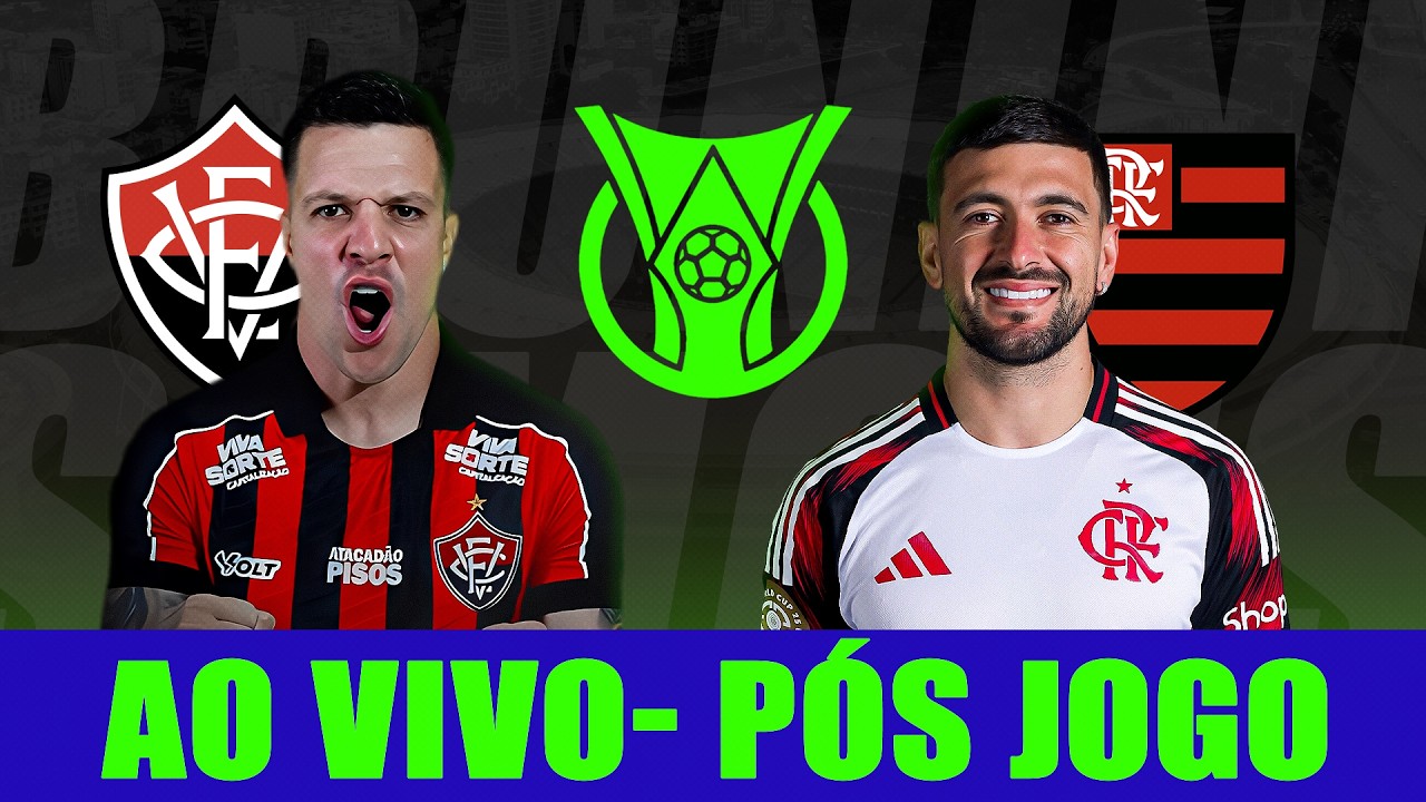 AO VIVO | PÓS-JOGO DE FLAMENGO X VITÓRIA | ANÁLISE, NOTAS E MAIS