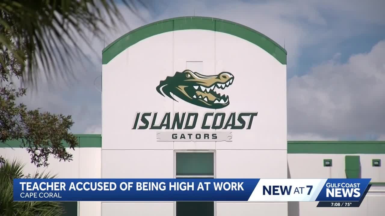 Cape Coral teacher accused of showing up to work high on cocaine, giving vape to students