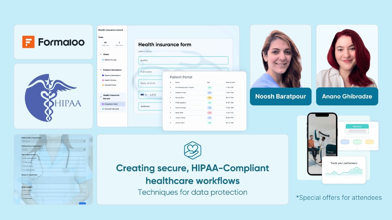 Creating secure, HIPAA-Compliant healthcare workflow: Essential techniques for data protection