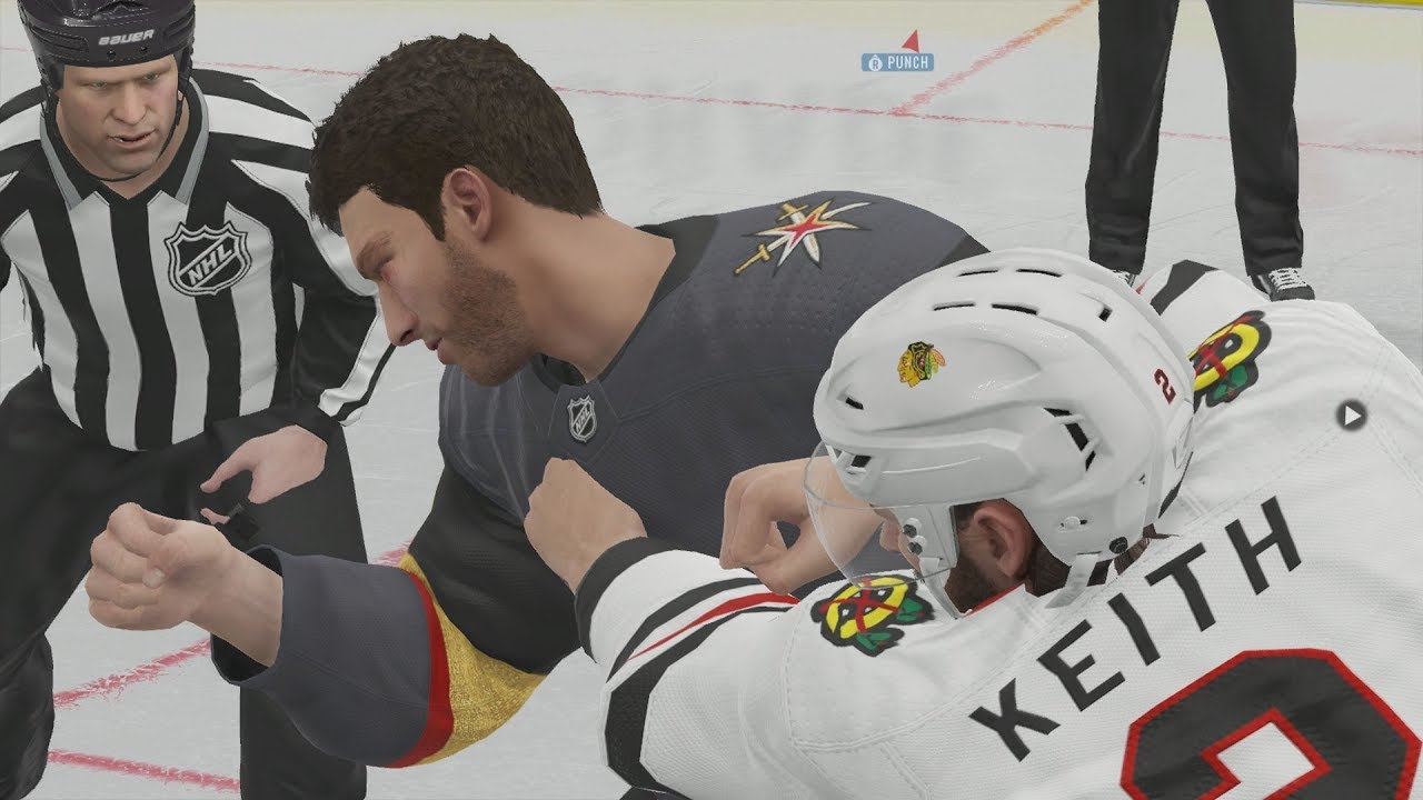 NHL 20 - Fight Brawl Gameplay Montage [1080p 60FPS HD]