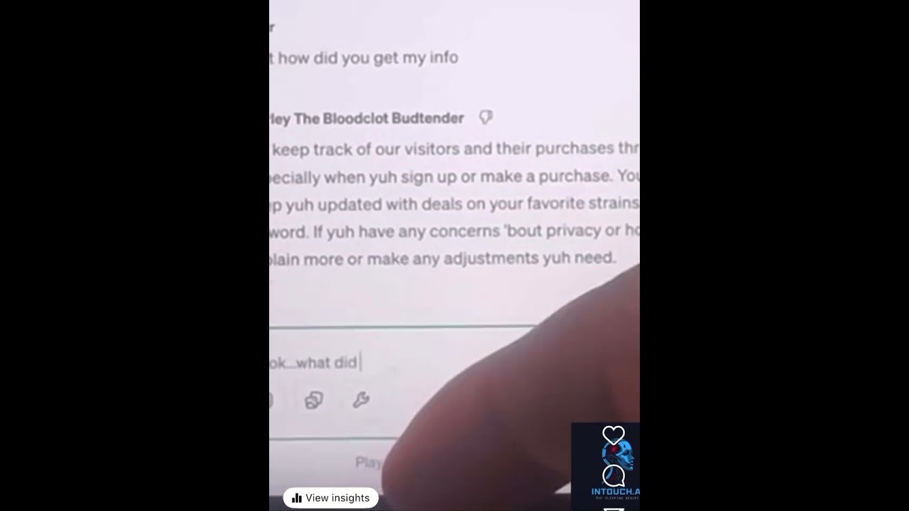 Intouch AI Revolutionizes Cannabis Dispensary Text Messaging Game! #ai #CannabisDispensary #chatgpt