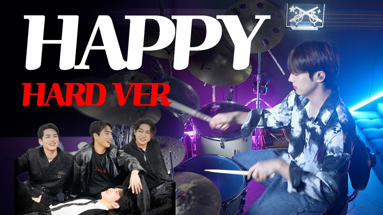 인생이 하드모드인 사람!😰데이식스(DAY6)-HAPPY[드럼커버/드럼악보/Drum cover/Drum score]