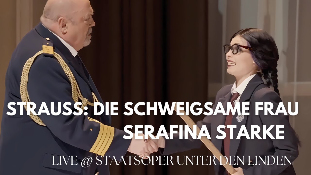 Serafina Starke als Isotta in: Strauss: Die schweigsame Frau live aus Berlin UDL (Juli 2025)