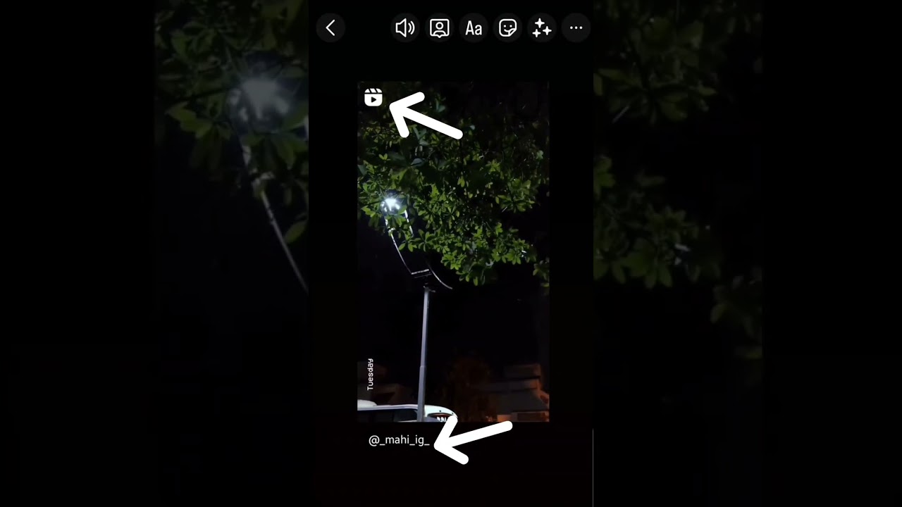 how to delete Instagram reels creator name before sharing in you status! #reels #instagram